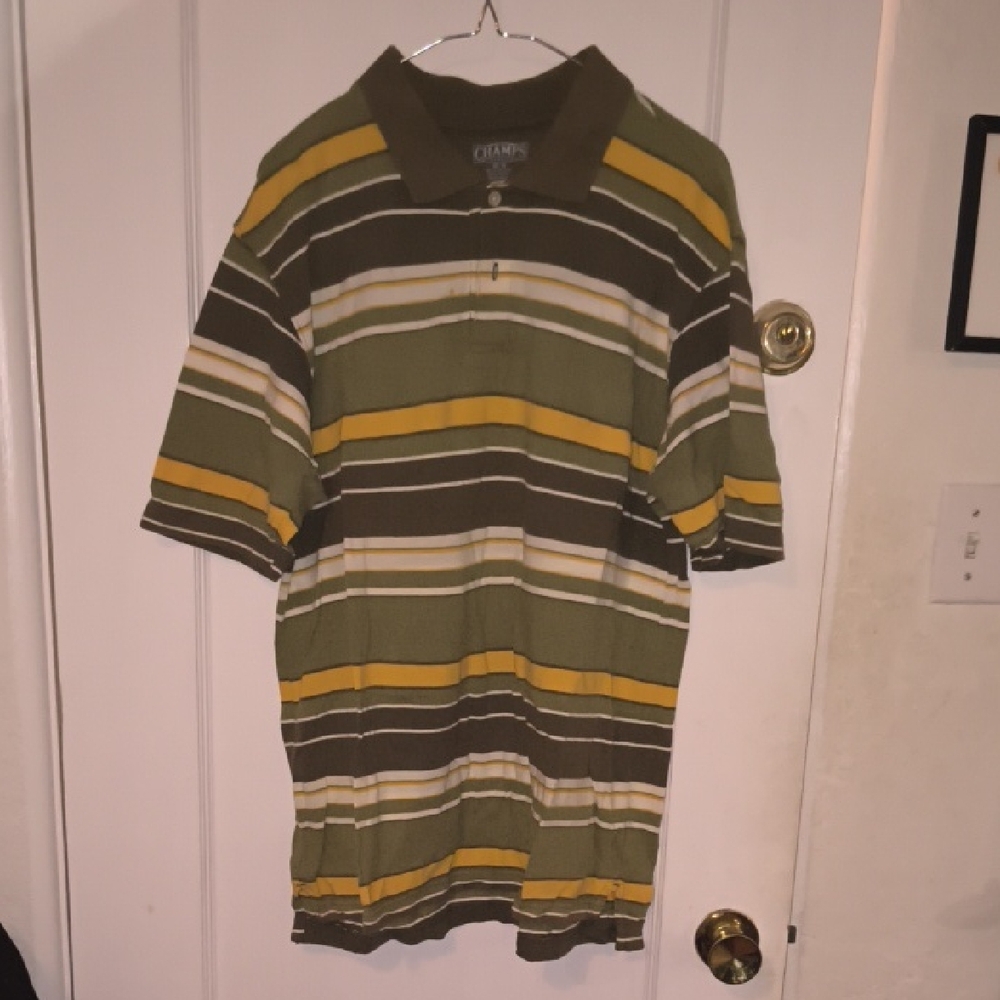 Champs | Multicolor Striped Polo Shirt